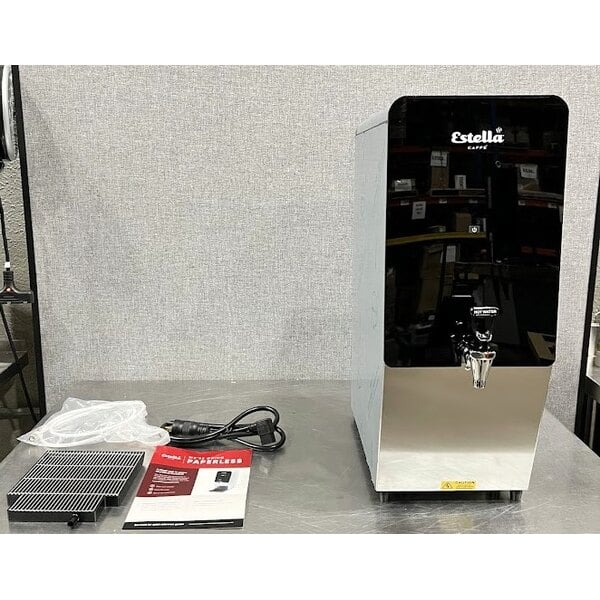 Scratch and Dent Estella Caffe 5 Gallon Tap-Operated Digital Hot Water Dispenser - 230V, 2,800W