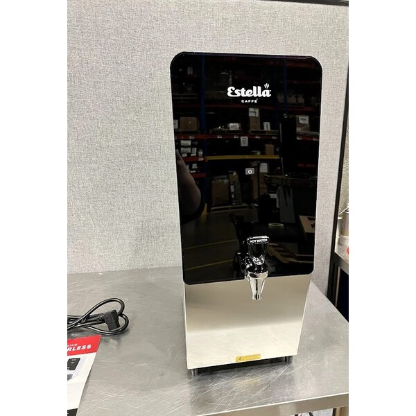 Scratch and Dent Estella Caffe 5 Gallon Tap-Operated Digital Hot Water Dispenser - 230V, 2,800W