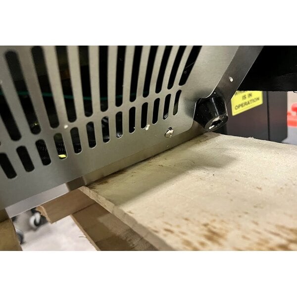 Scratch and Dent Avantco PG400 Commercial Dual Panini Sandwich Grill with Grooved Plates and 19 5/8" x 9 1/8" Cooking Surface - 120V, 3500W