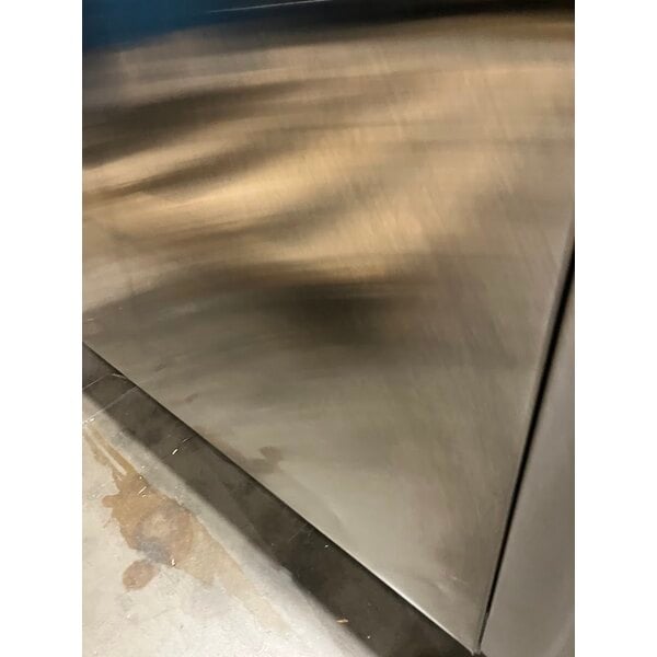 Scratch and Dent Avantco SS-3F-HC 81 5/16" Stainless Steel Solid Door Reach-In Freezer