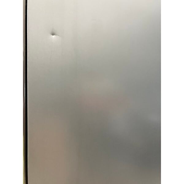 Scratch and Dent Avantco SS-3F-HC 81 5/16" Stainless Steel Solid Door Reach-In Freezer