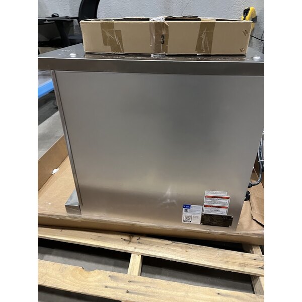 Scratch and Dent Cooking Performance Group FEC-200-CK Double Deck Standard Depth Full Size Electric Convection Oven - 208V, 3 Phase, 11 kW