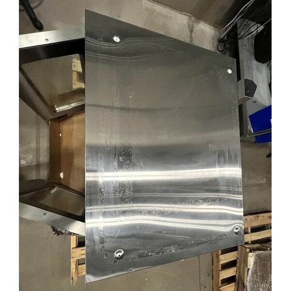 Scratch and Dent Cooking Performance Group FEC-200-CK Double Deck Standard Depth Full Size Electric Convection Oven - 208V, 3 Phase, 11 kW