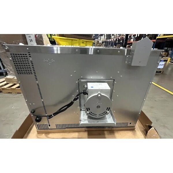 Scratch and Dent Cooking Performance Group FEC-200-CK Double Deck Standard Depth Full Size Electric Convection Oven - 208V, 3 Phase, 11 kW