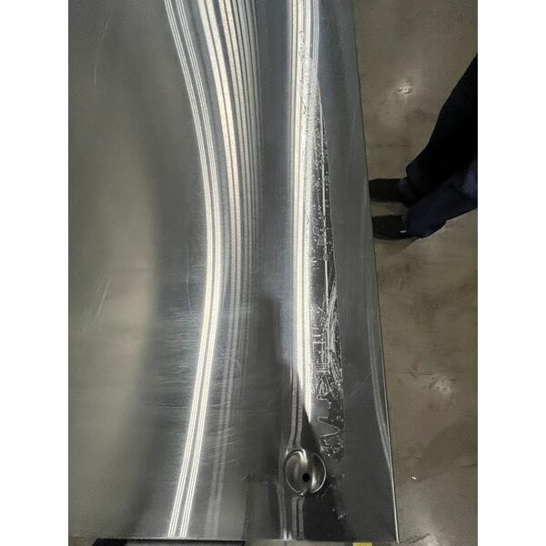 Scratch and Dent Cooking Performance Group FEC-200-CK Double Deck Standard Depth Full Size Electric Convection Oven - 208V, 3 Phase, 11 kW