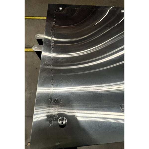 Scratch and Dent Cooking Performance Group FEC-200-CK Double Deck Standard Depth Full Size Electric Convection Oven - 208V, 3 Phase, 11 kW