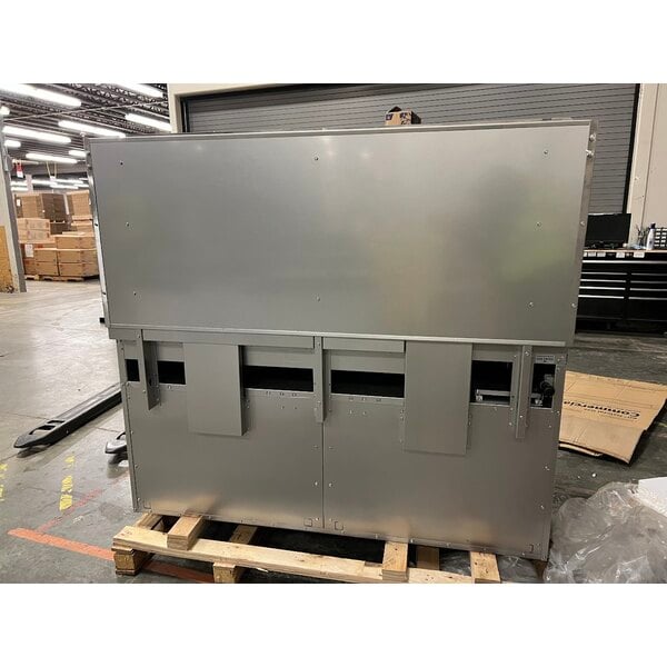 Scratch and Dent Cooking Performance Group S60-G48-N Natural Gas 2 Burner 60" Range with 48" Griddle and 2 Standard Ovens - 200,000 BTU