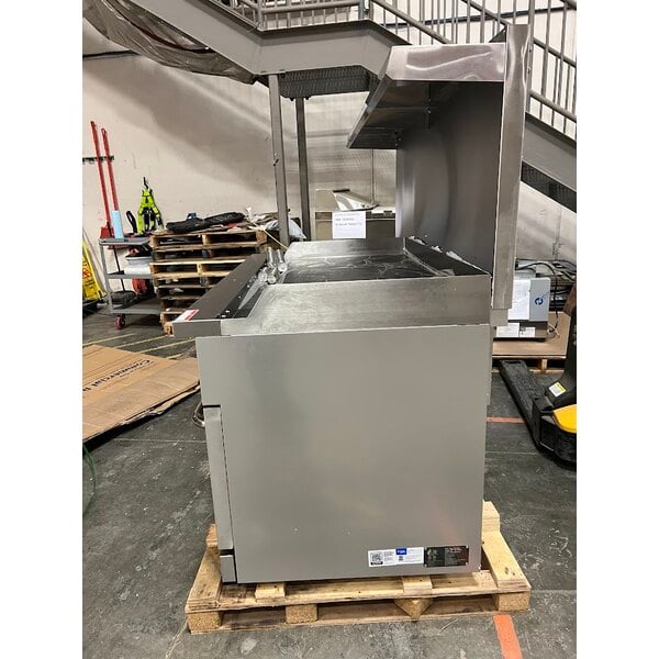 Scratch and Dent Cooking Performance Group S60-G48-N Natural Gas 2 Burner 60" Range with 48" Griddle and 2 Standard Ovens - 200,000 BTU