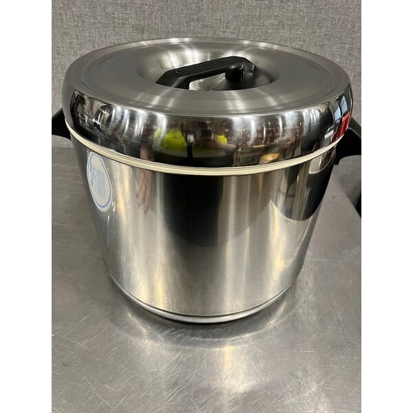 Scratch and Dent Zojirushi RDS-600 66 Cup (Cooked) Stainless Steel Sushi Rice Container