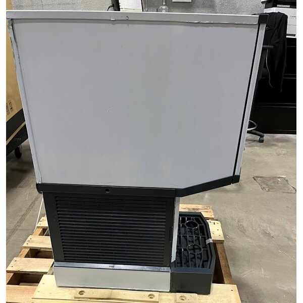 Scratch and Dent Scotsman HID312AX-1A Meridian® Air-Cooled Countertop Nugget Ice Machine and Water Dispenser with Hands-Free Dispensing - 12 lb. Bin Capacity