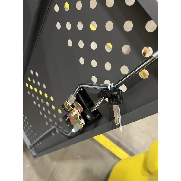 Scratch and Dent Oklahoma Sound DCC Black and Charcoal Duet Charging Cart