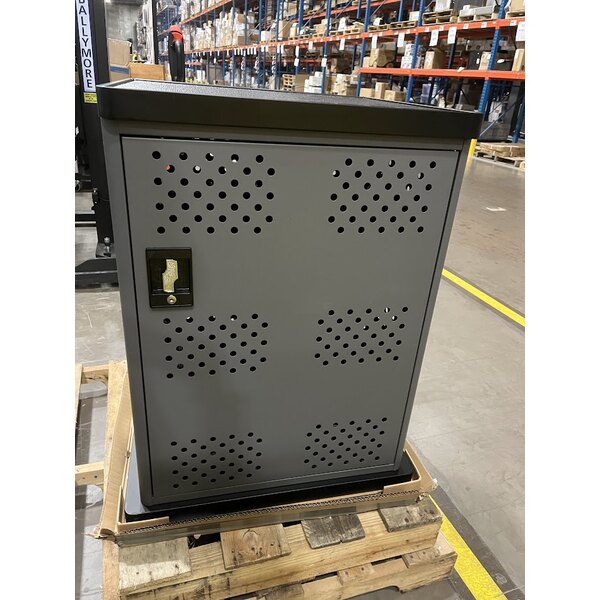 Scratch and Dent Oklahoma Sound DCC Black and Charcoal Duet Charging Cart