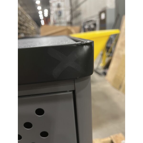 Scratch and Dent Oklahoma Sound DCC Black and Charcoal Duet Charging Cart