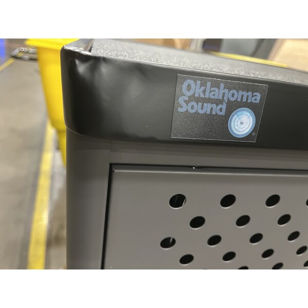 Scratch and Dent Oklahoma Sound DCC Black and Charcoal Duet Charging Cart