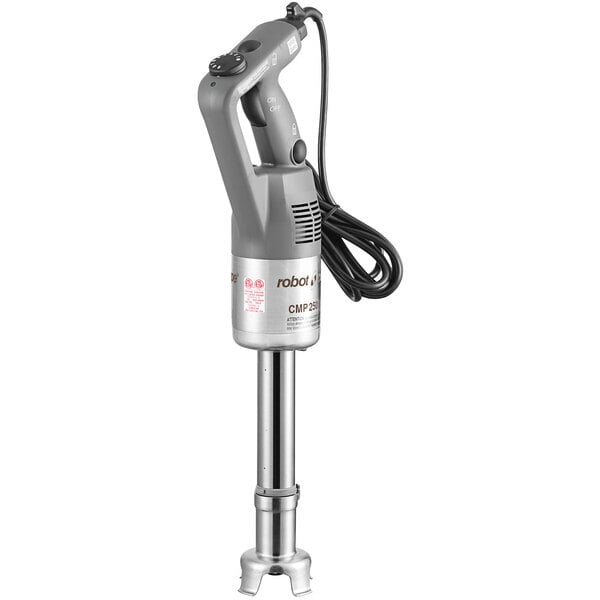 Scratch and Dent Robot Coupe CMP250VV Compact 10" Variable Speed Immersion Blender - 1/2 HP