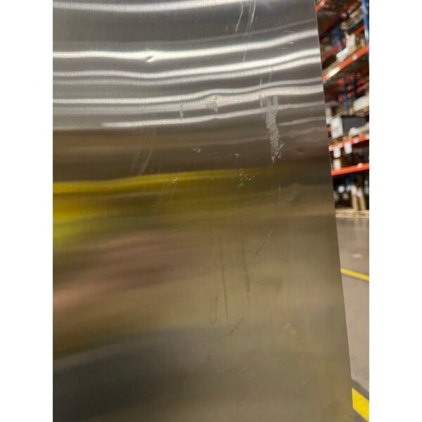 Scratch and Dent Avantco SS-2F-HC 54" Stainless Steel Two Section Solid Door Reach-In Freezer