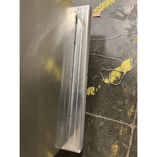 Scratch and Dent Cres Cor 109-1840 Aluminum 40 Pan End Load Enclosed Insulated Bun / Sheet Pan Rack - Assembled