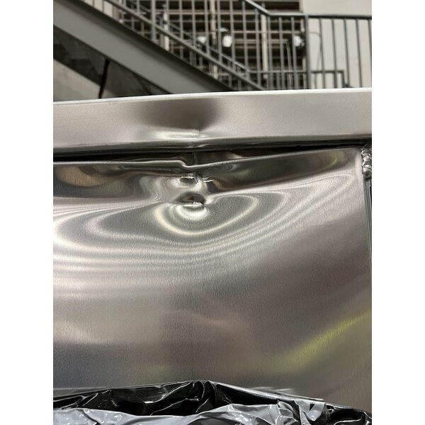 Scratch and Dent Cres Cor 109-1840 Aluminum 40 Pan End Load Enclosed Insulated Bun / Sheet Pan Rack - Assembled