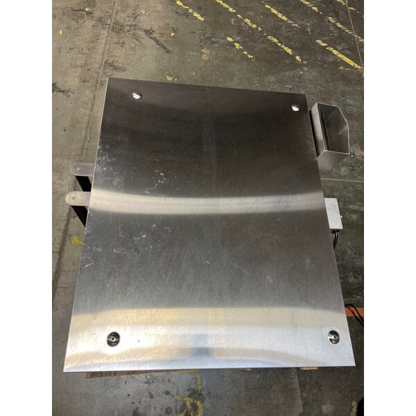 Scratch and Dent Cooking Performance Group FGC-100-L Single Deck Standard Depth Full Size Liquid Propane Convection Oven with Legs - 54,000 BTU