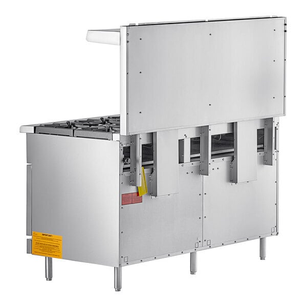Scratch and Dent Wolf by Vulcan WX60-10BN WX Series Natural Gas 60" Manual Range with 10 Burners and 2 Standard Ovens - 340,000 BTU
