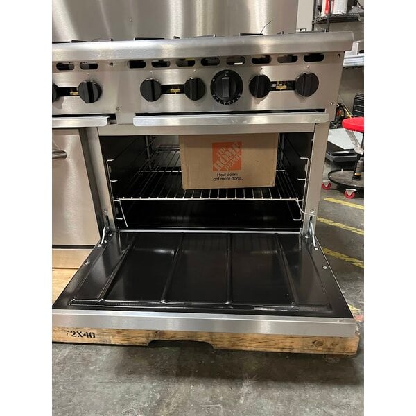 Scratch and Dent Wolf by Vulcan WX60-10BN WX Series Natural Gas 60" Manual Range with 10 Burners and 2 Standard Ovens - 340,000 BTU