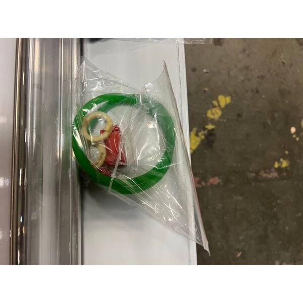 Scratch and Dent Estella EDS18S 18" Countertop One Stage Dough Sheeter - 120V, 1/2 HP