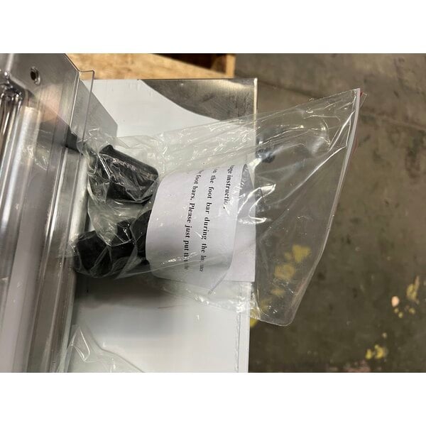 Scratch and Dent Estella EDS18S 18" Countertop One Stage Dough Sheeter - 120V, 1/2 HP