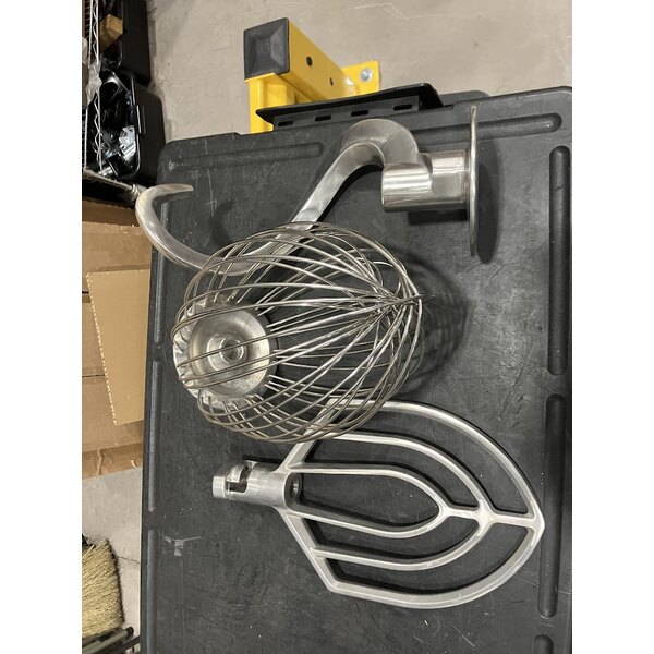 Scratch and Dent Vollrath 40758 30 Qt. Planetary Floor Mixer with Guard & Standard Accessories - 120V, 1 hp