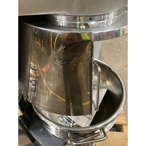 Scratch and Dent Vollrath 40758 30 Qt. Planetary Floor Mixer with Guard & Standard Accessories - 120V, 1 hp