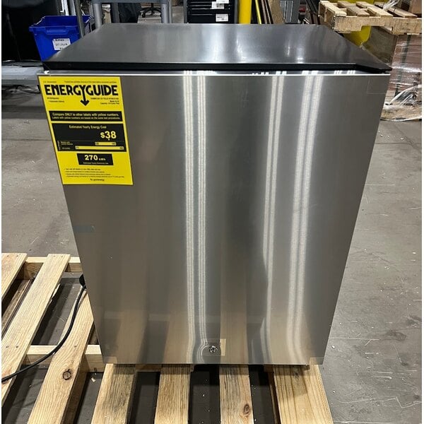 Scratch and Dent Summit Appliance AL54 24" Low Profile Height Built-In Undercounter Refrigerator - 115V