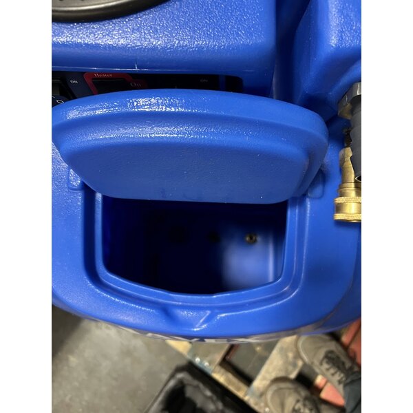 Scratch and Dent Lavex Dual 3-Stage Heated Carpet Extractor with 25' Hoses and 12" Stainless Steel Wand - 12 Gallon, 500 PSI