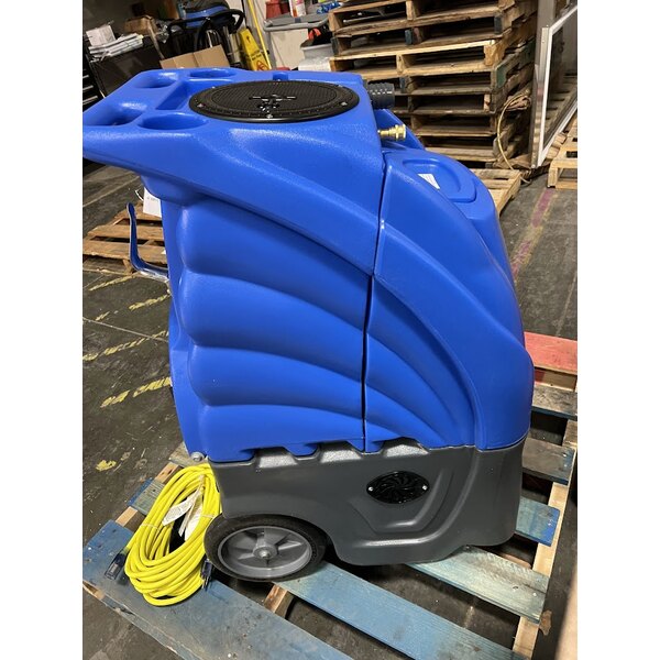Scratch and Dent Lavex Dual 3-Stage Heated Carpet Extractor with 25' Hoses and 12" Stainless Steel Wand - 12 Gallon, 500 PSI