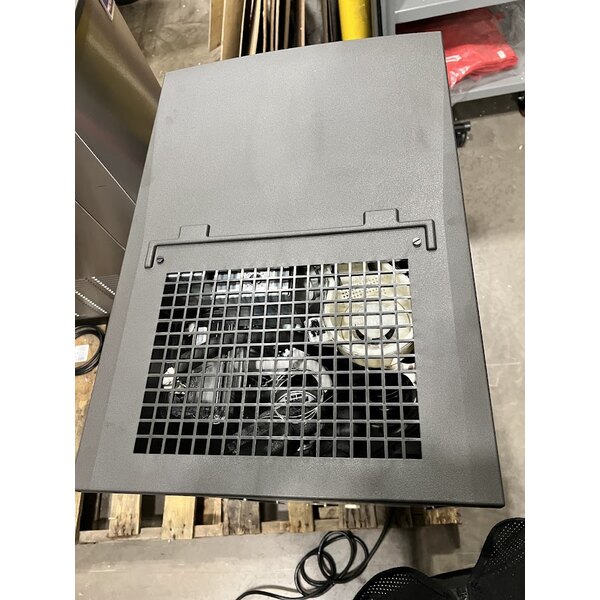 Scratch and Dent Manitowoc CNP0201A-161L 16 1/4" Air Cooled Countertop Nugget Ice Maker / Dispenser - 10 lb. Bin with Lever Dispensing - 115V