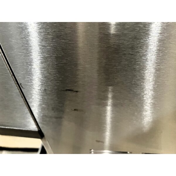 Scratch and Dent Manitowoc CNP0201A-161L 16 1/4" Air Cooled Countertop Nugget Ice Maker / Dispenser - 10 lb. Bin with Lever Dispensing - 115V