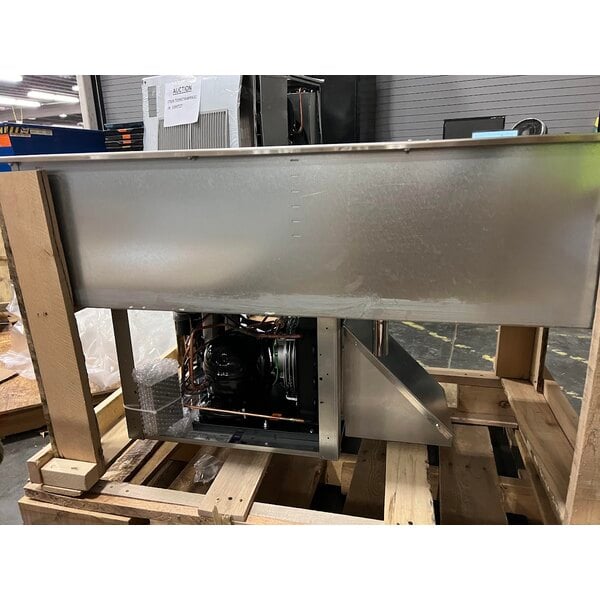 Scratch and Dent Vollrath FC-4CP-03120-N NSF7 Three Pan Refrigerated Drop-In Cold Food Well - 120V