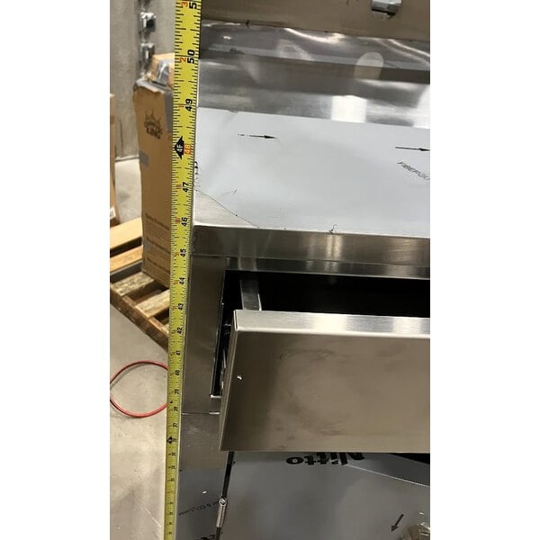 Scratch and Dent Lavex Shipping / Receiving Mobile Desk with Enclosed Base