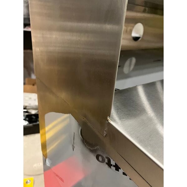 Scratch and Dent Lavex Shipping / Receiving Mobile Desk with Enclosed Base