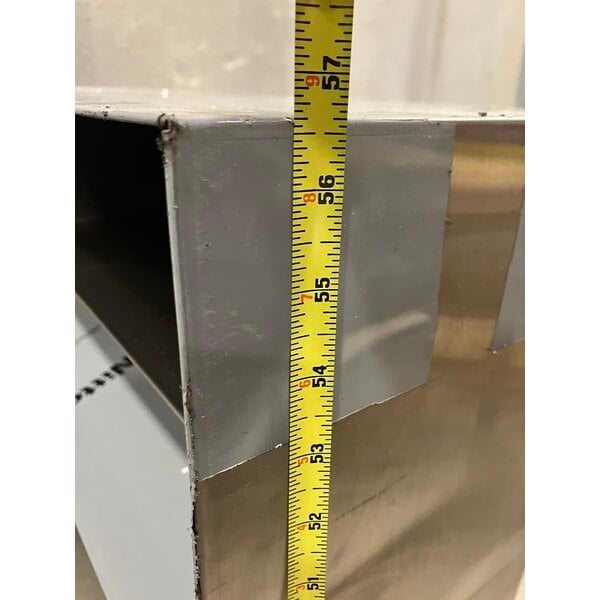 Scratch and Dent Lavex Shipping / Receiving Mobile Desk with Enclosed Base