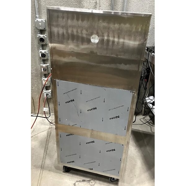 Scratch and Dent Lavex Shipping / Receiving Mobile Desk with Enclosed Base