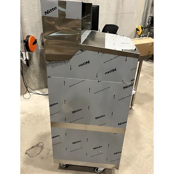 Scratch and Dent Lavex Shipping / Receiving Mobile Desk with Enclosed Base