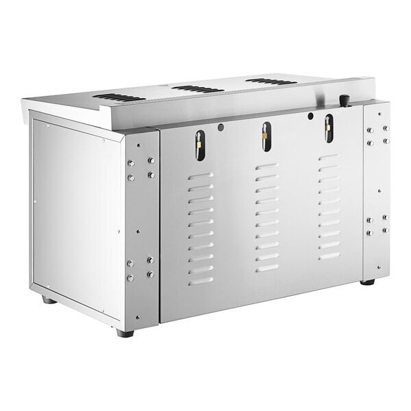 Scratch and Dent Cooking Performance Group S-36-SB-N 36" Natural Gas Infrared Salamander Broiler with Wall Mounting Bracket - 36,000 BTU