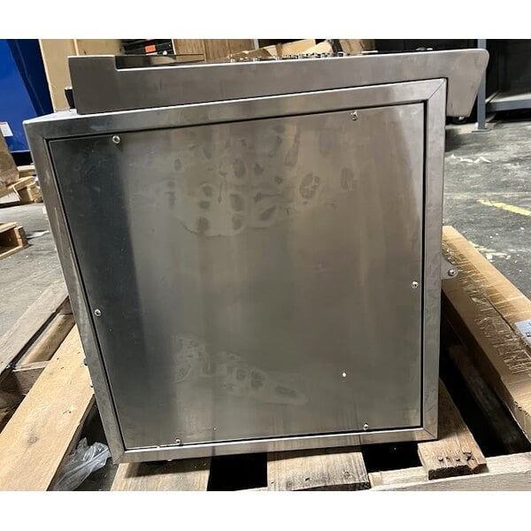 Scratch and Dent Cooking Performance Group S-36-SB-N 36" Natural Gas Infrared Salamander Broiler with Wall Mounting Bracket - 36,000 BTU