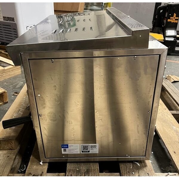 Scratch and Dent Cooking Performance Group S-36-SB-N 36" Natural Gas Infrared Salamander Broiler with Wall Mounting Bracket - 36,000 BTU
