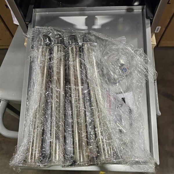 Scratch and Dent Cooking Performance Group WOKR16N Natural Gas Wok Range with 16" Ring - 125,000 BTU