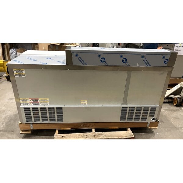 Scratch and Dent Beverage-Air SPE72HC-12 Elite Series 72" 3 Door Refrigerated Sandwich Prep Table