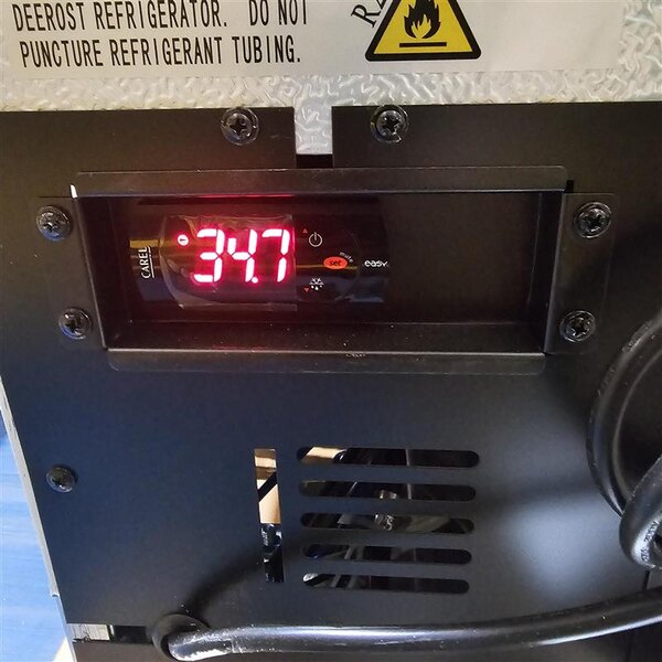 Scratch and Dent Avantco APT-36-HC 36" 2 Door Refrigerated Sandwich Prep Table