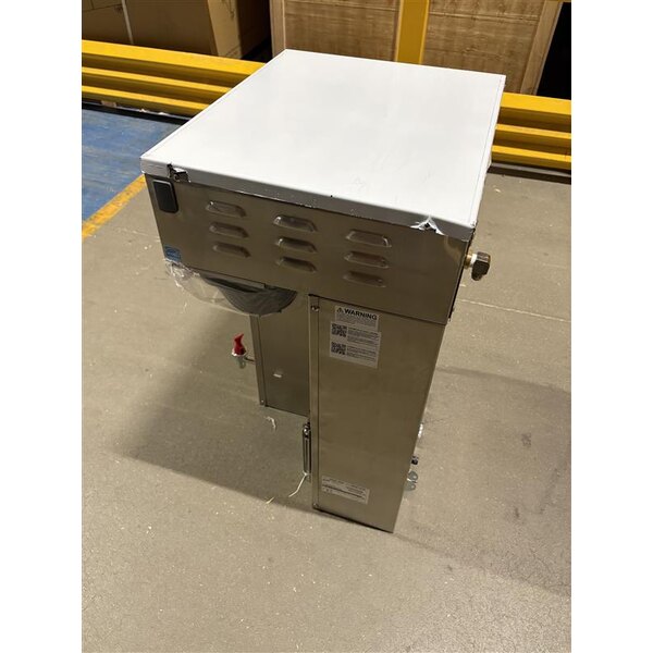 Scratch and Dent Curtis G4TP2T10A3500 G4 ThermoPro Twin 1.5 Gallon Coffee Brewer with Shelf - 220V