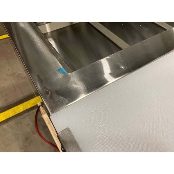 Scratch and Dent Avantco SS-PT-71M-HC 70" 3 Door Mega Top Stainless Steel Refrigerated Sandwich Prep Table