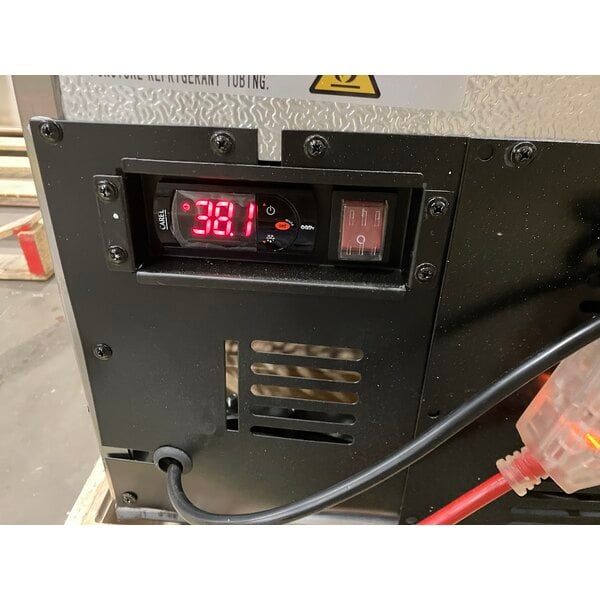 Scratch and Dent Avantco SS-PT-71M-HC 70" 3 Door Mega Top Stainless Steel Refrigerated Sandwich Prep Table