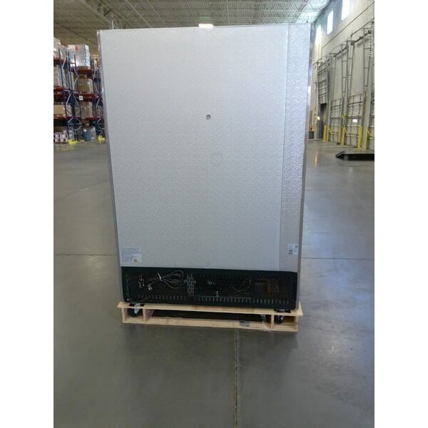 Scratch and Dent Avantco SS-2F-HC 54" Stainless Steel Two Section Solid Door Reach-In Freezer